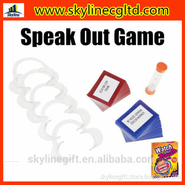 Watch Ya' Mouth Family Edition, Mouth Guard Party Game,Speak Out Game Party Game for hollewen